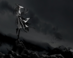 万灵竞记，万灵鼠标，万灵娘，侠客国风插画 