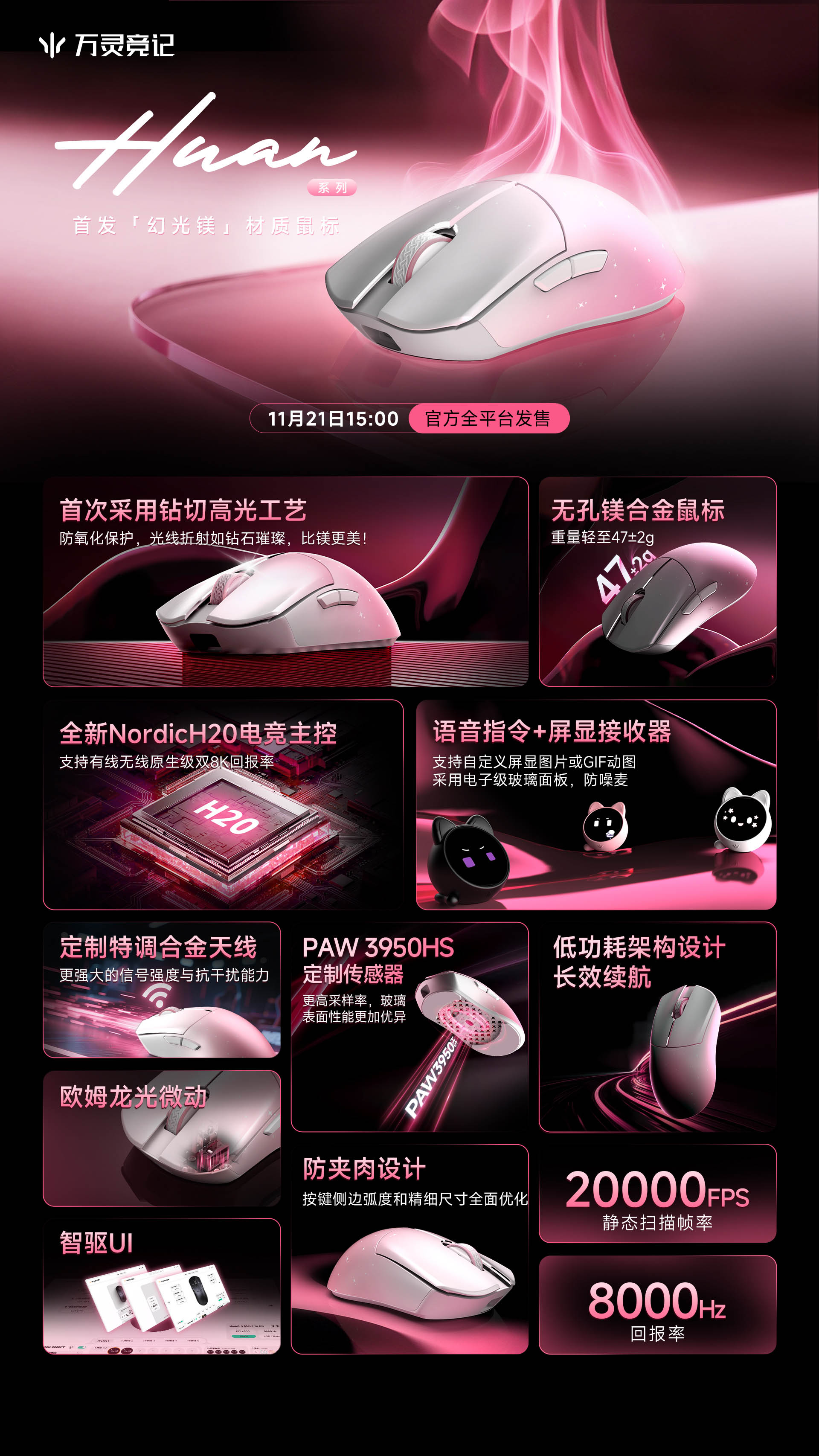 万灵幻系列镁合金电竞鼠标上市通知2 拷贝